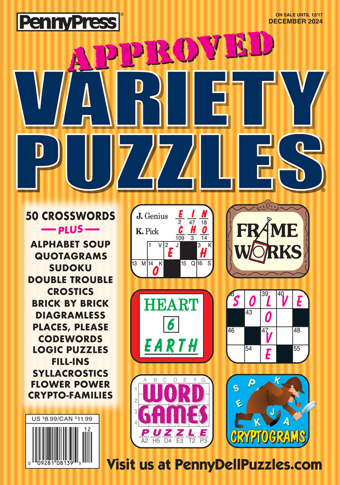 Approved Variety Puzzles