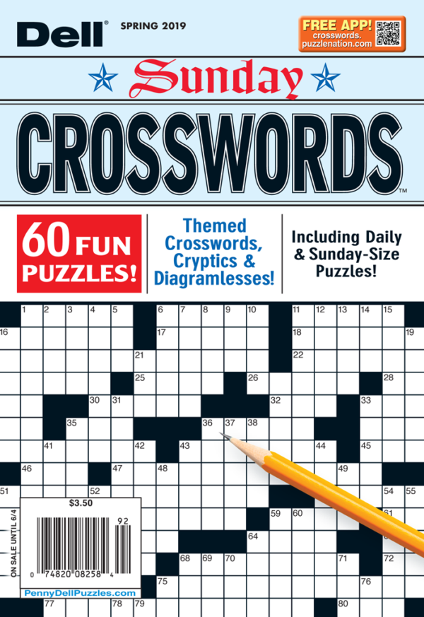 LargePrint Easy Crosswords Puzzle Packet, Vol. 1 Penny Dell Puzzles
