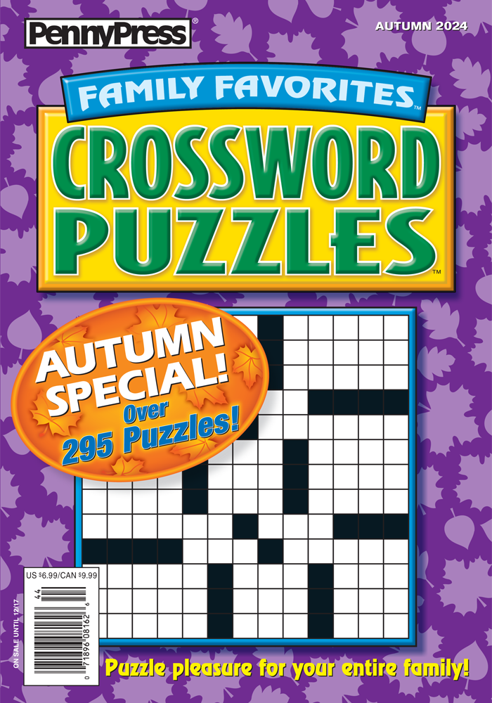 Family Favorites Crossword Puzzles