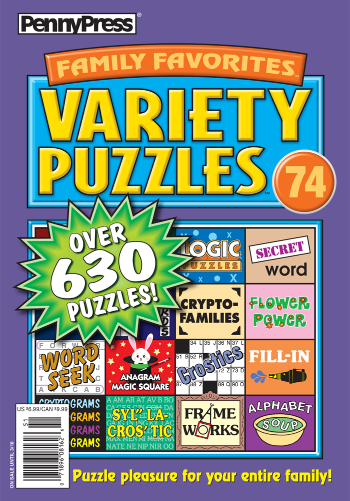 Family Favorites Variety Puzzles