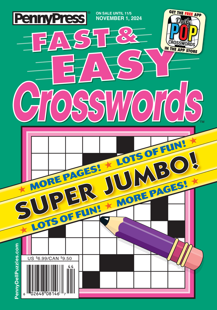 Fast & Easy Crosswords