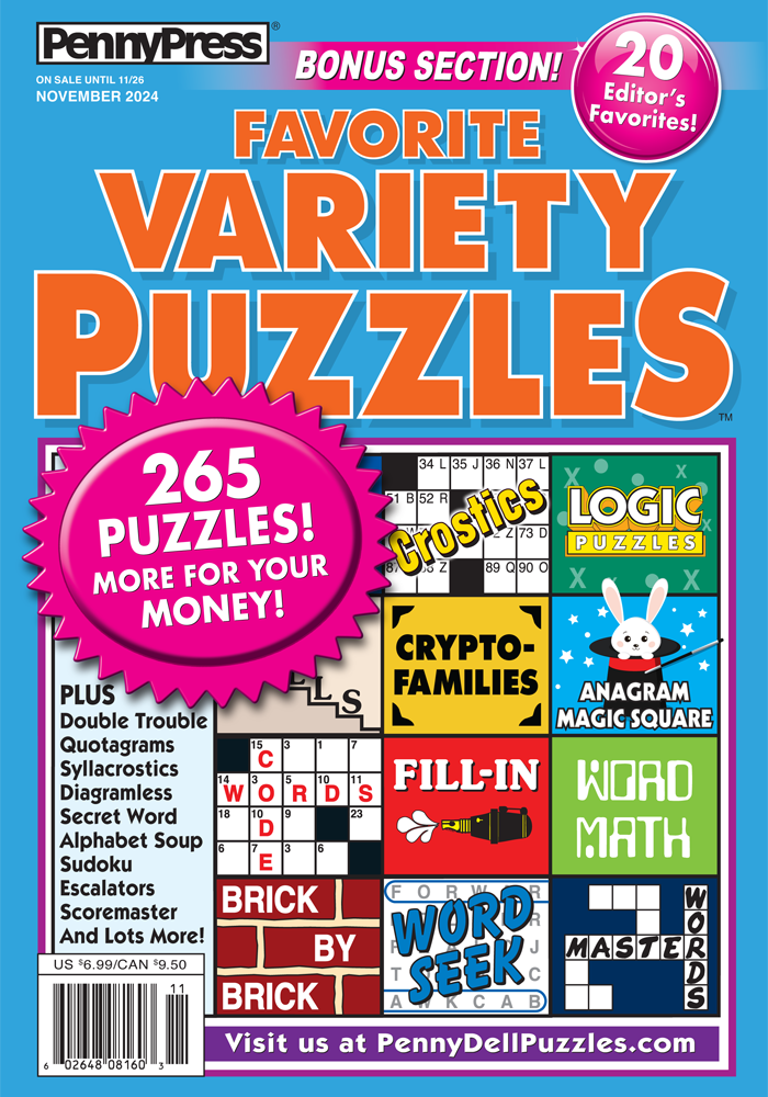 Favorite Variety Puzzles