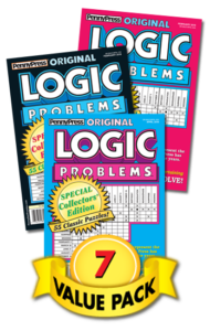 Penny Press Logic Problems Value Pack-7 - Penny Dell Puzzles