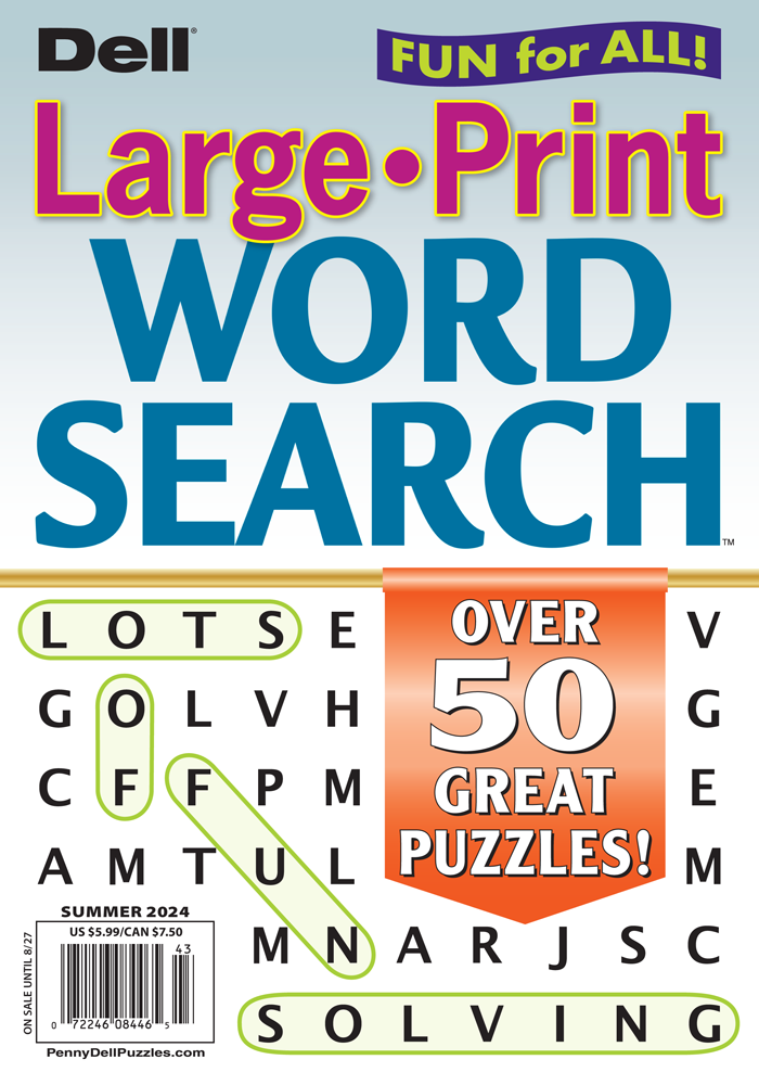 Dell Large-Print Word Search
