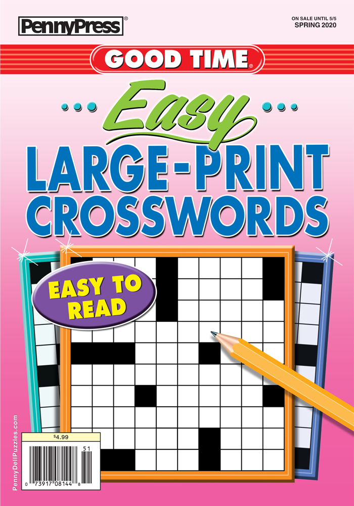 dell easy crosswords