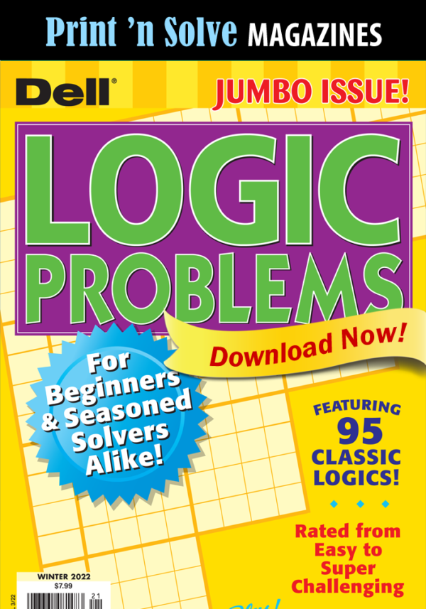 Penny Press Logic Problems Value Pack-7 - Penny Dell Puzzles