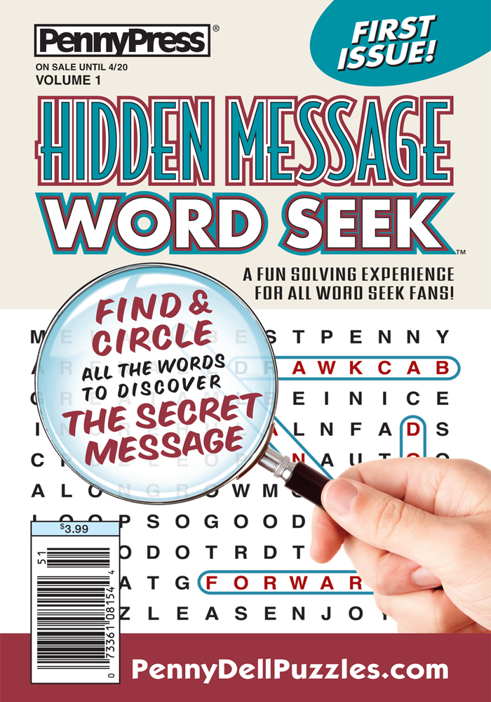 Word Seek Search Subscriptions Penny Dell Puzzles