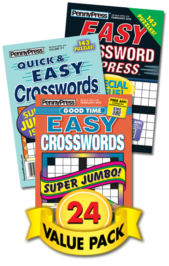 dell easy crosswords variety puzzles