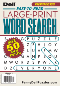 Dell Easy-to-Read Large-Print Word Search - Penny Dell Puzzles