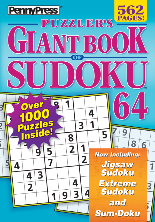 Puzzler's Giant Book of Sudoku - Penny Dell Puzzles