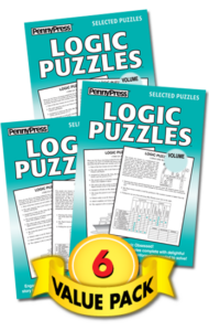 Logic Puzzles Value Pack-6 - Penny Dell Puzzles