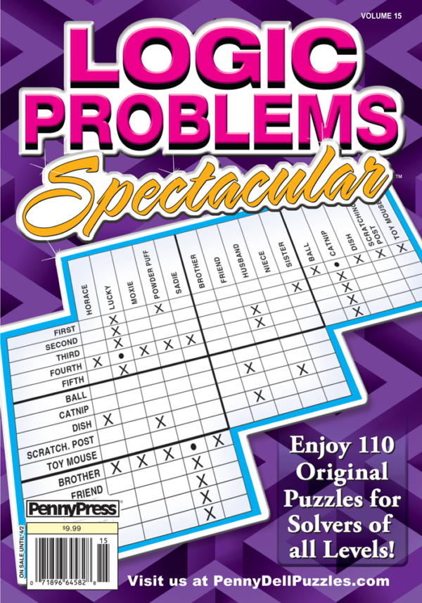 Logic Problems Spectacular - Penny Dell Puzzles