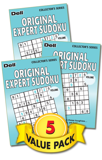 Original Expert Sudoku Value Pack-5