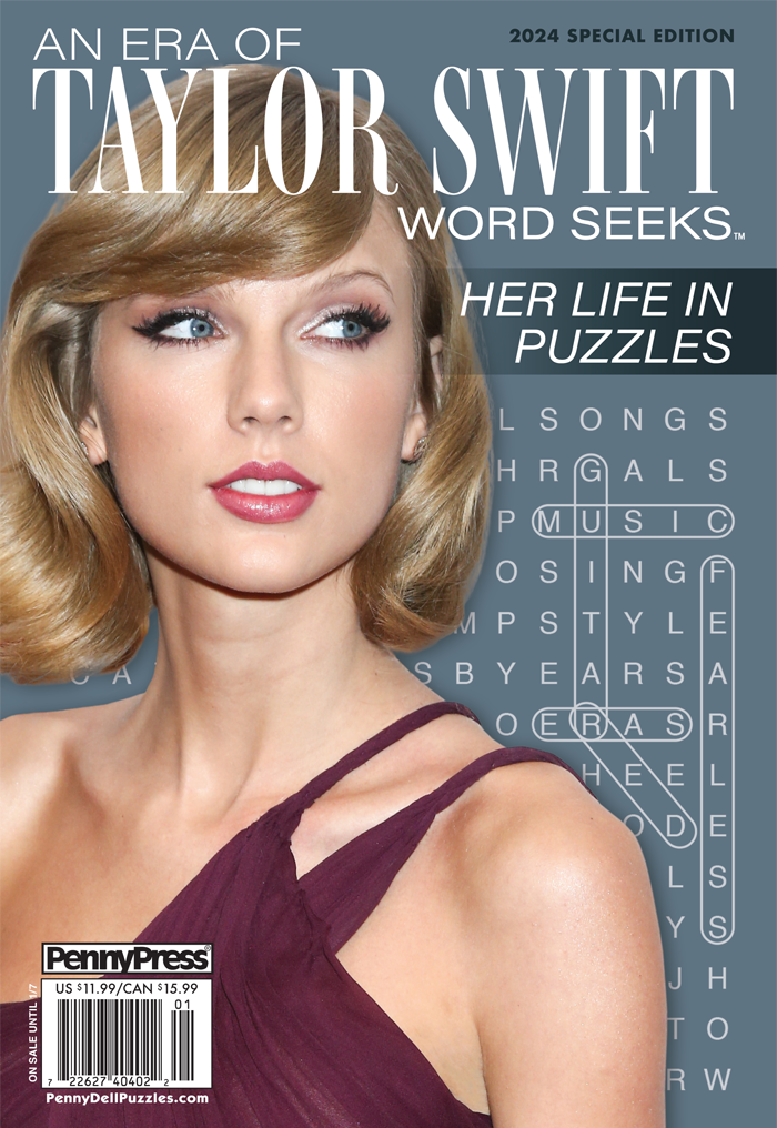 An Era of TAYLOR SWIFT Word Seeks™: Her Life in Puzzles – 2024 Special Edition