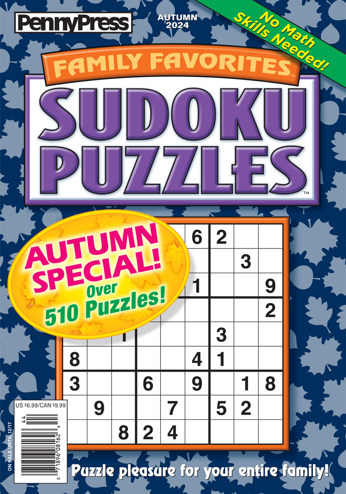 Family Favorites Sudoku Puzzles